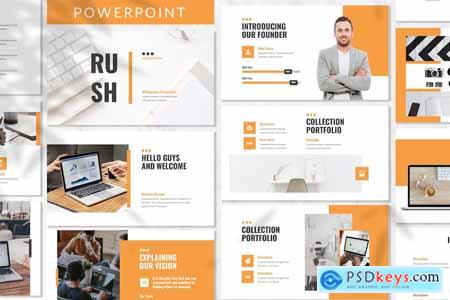 Rush - Business Powerpoint Template