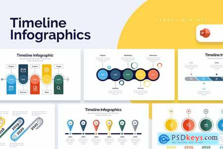 Business Timeline PowerPoint Infographics