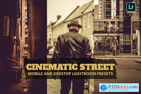 Cinematic Street Lightroom Presets Dekstop Mobile
