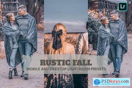 Rustic Fall Lightroom Presets Dekstop and Mobile
