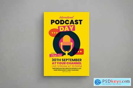 Podcast Day Flyer