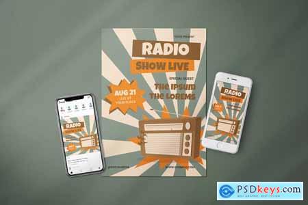 Radio Show Live - Flyer Media Kit