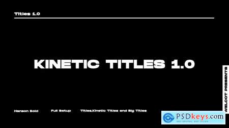 Kinetic Titles 1,0 - After Effects 39494559