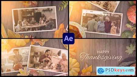 Thanksgiving Day Slideshow Opener for After Effects 39478276