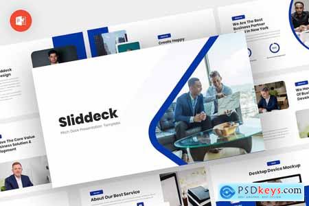 Sliddeck - Pitch Deck Powerpoint Template