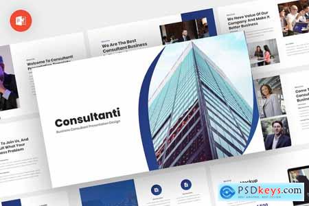 Consultanti - Business Powerpoint Template