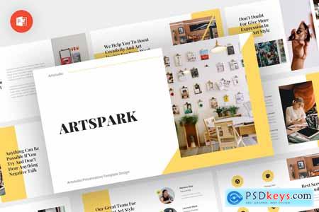 Artspark - Art Powerpoint Template