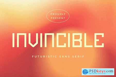 Invincible  Futuristic Sans Serif