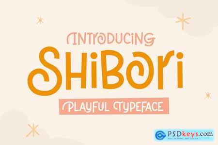 Shibori Fun Kids Elegant Display Font TNI