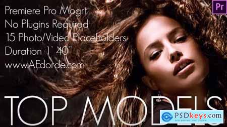 Top Models - Premiere Pro Mogrt Project 38736305