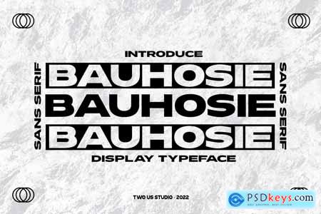Bauhosie - Sans Serif Display Typeface