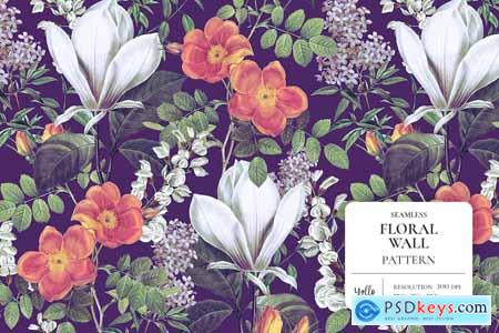 Floral Wall Pattern