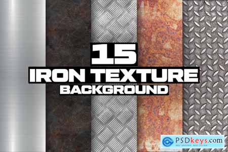 15 Iron Texture Background