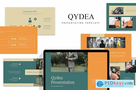 Qydea Men's Suit Business Powerpoint Template