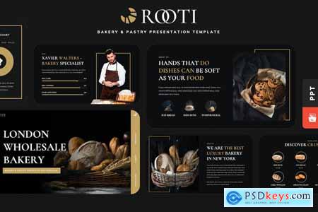 ROOTI - Bakery & Pastry Powerpoint Template