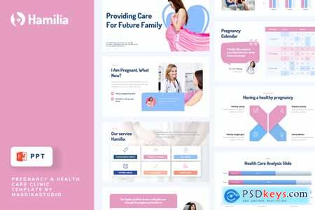 Hamilia - Pregnancy Clinic Powerpoint Template