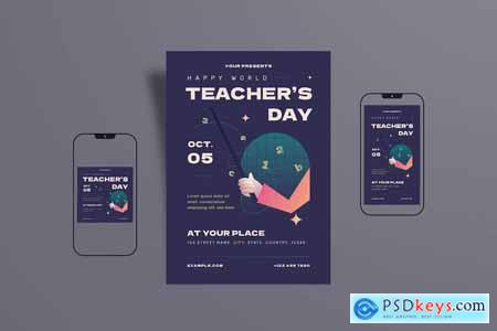 World Teachers Day Flyer & Instagram Post