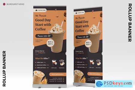 Good Coffee Promotion - Roll Up Banner