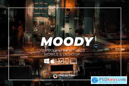 Dark & Moody Lightroom Presets Desktop & Mobile