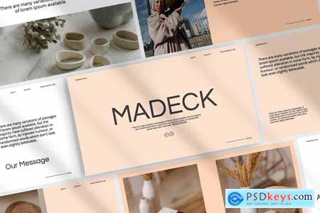 Madeck - Powerpoint Presentation Template