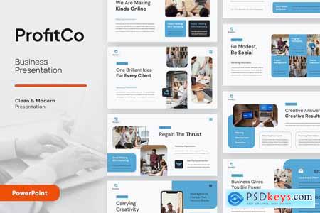 PROFITCO - Digital Marketing Powerpoint Template