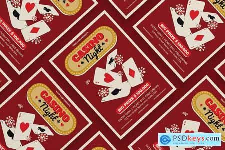 Casino Night Flyer Template