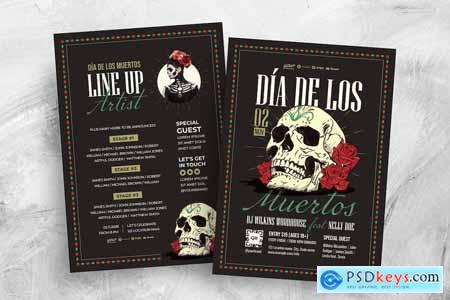 Day of the Dead Flyer Template