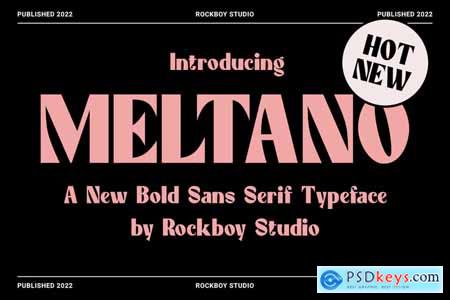 Meltano - Bold Sans Serif