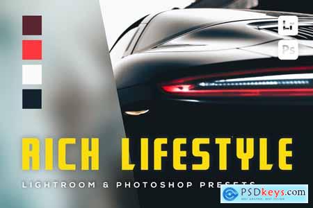 7 Rich Lifestyle Lightroom and Photoshop Presets