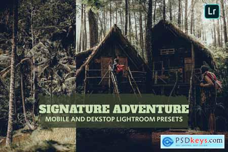 Signature Adventu Lightroom Presets Dekstop Mobile