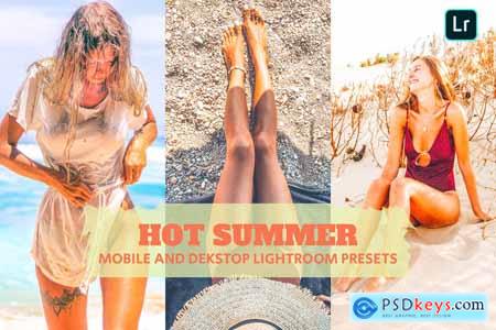Hot Summer Lightroom Presets Dekstop and Mobile