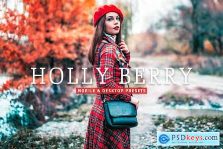 Holly Berry Mobile & Desktop Lightroom Presets