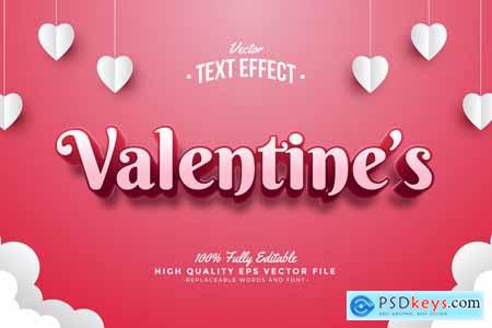 Valentines Text Effect