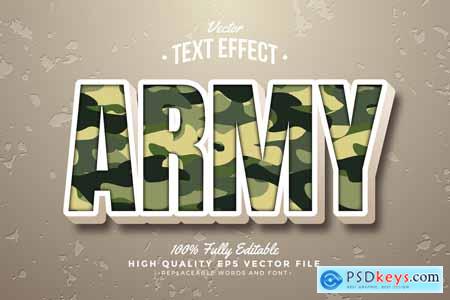 Army Text Effect
