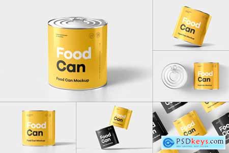 Food Can Mock-up