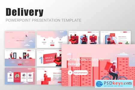 Delivery Powerpoint Illustrations