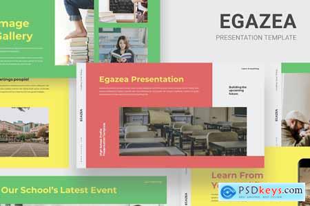Egazea - High School Profile Powerpoint Template