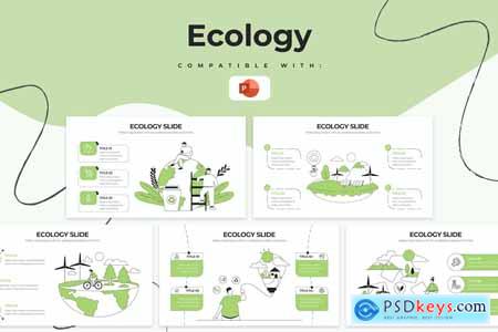 Education Ecology PowerPoint Infographics