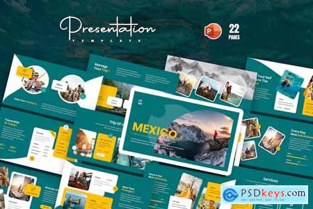 Maxico Travel PowerPoint Presentation Template