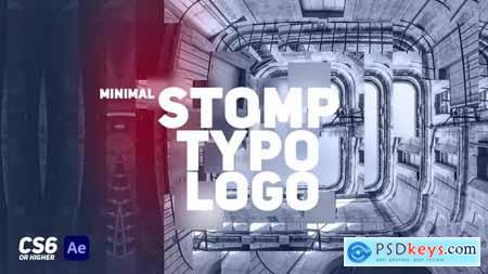 Minimal Stomp Typo Logo 39596314