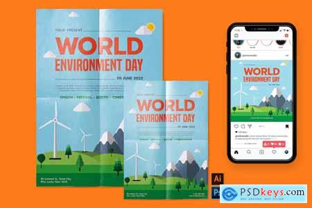Environment Day - Flyer, Poster, Instagram Post