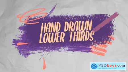 Hand Drawn Lower Thirds 34764563