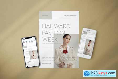 Fashion Week Event - Flyer Media Kit
