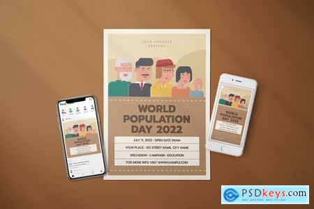 World Population Day - Flyer Media Kit