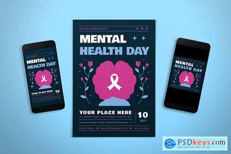 World Mental Health Day Flyer & Instagram Post