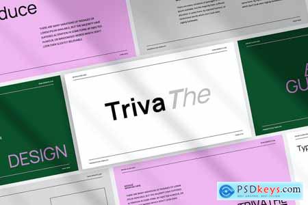 Trivathe - Brand Guideline Powerpoint Template