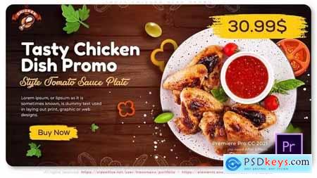Tasty Chicken Dish Promo 39624684