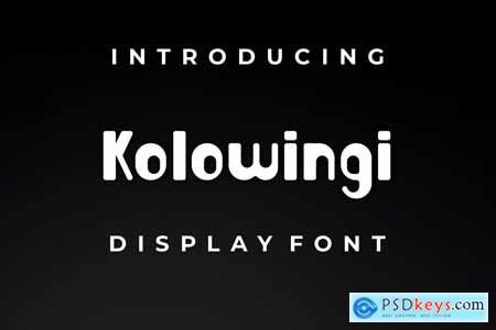 Kolowingi Font