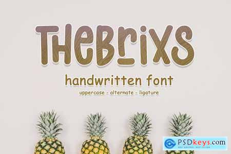 Thebrixs - Handwritten Font
