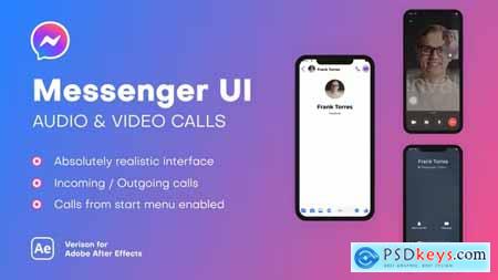 Messenger UI - Audio & Video Calls 38913401